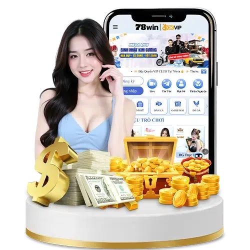 Đồng hồ và tiền mặt, tượng trưng cho tốc độ nạp rút tiền siêu nhanh và tiện lợi